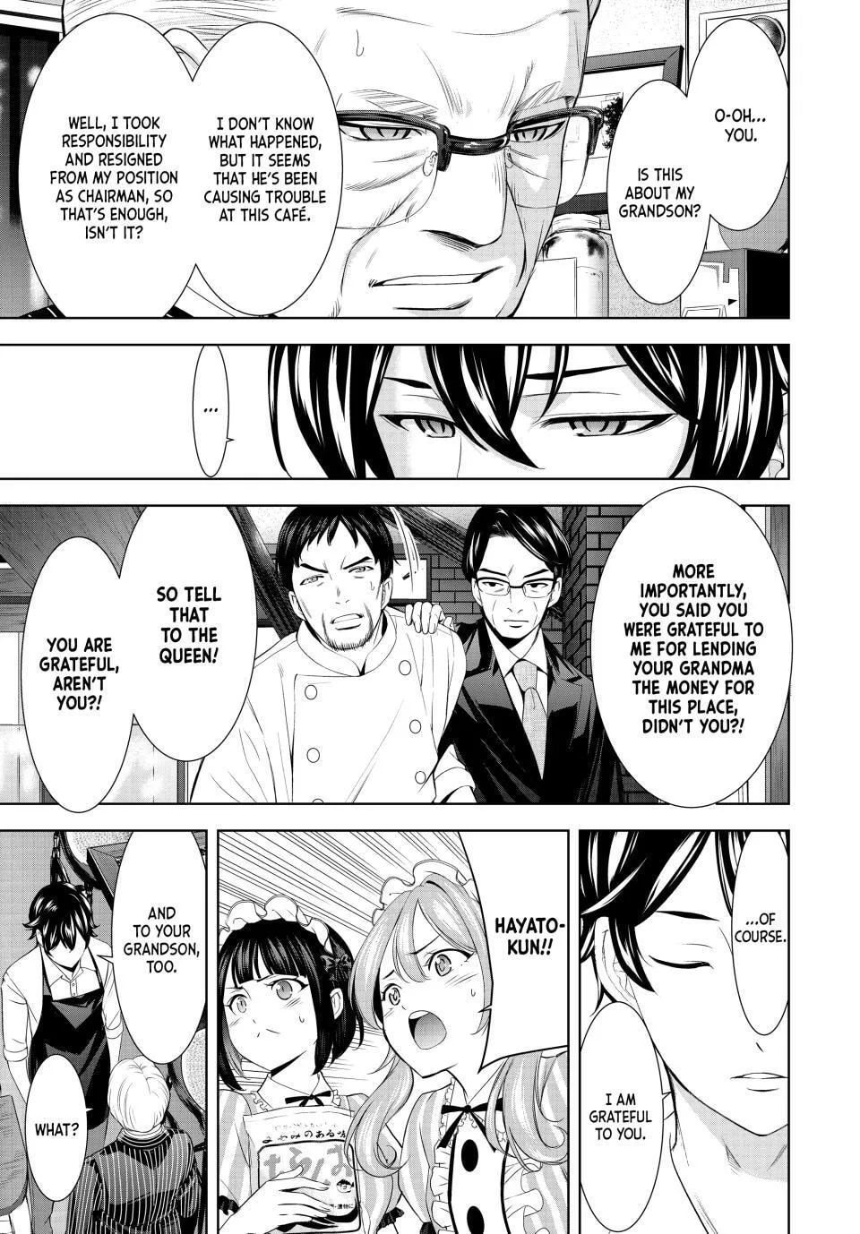 The Café Terrace and Its Goddesses Chapter 214 page 3 - 