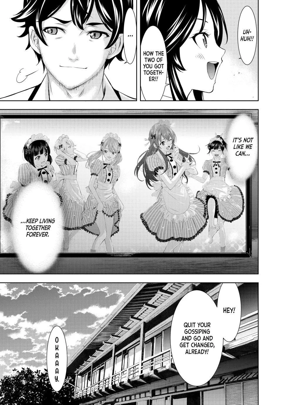 The Café Terrace and Its Goddesses Chapter 215 page 15 - 