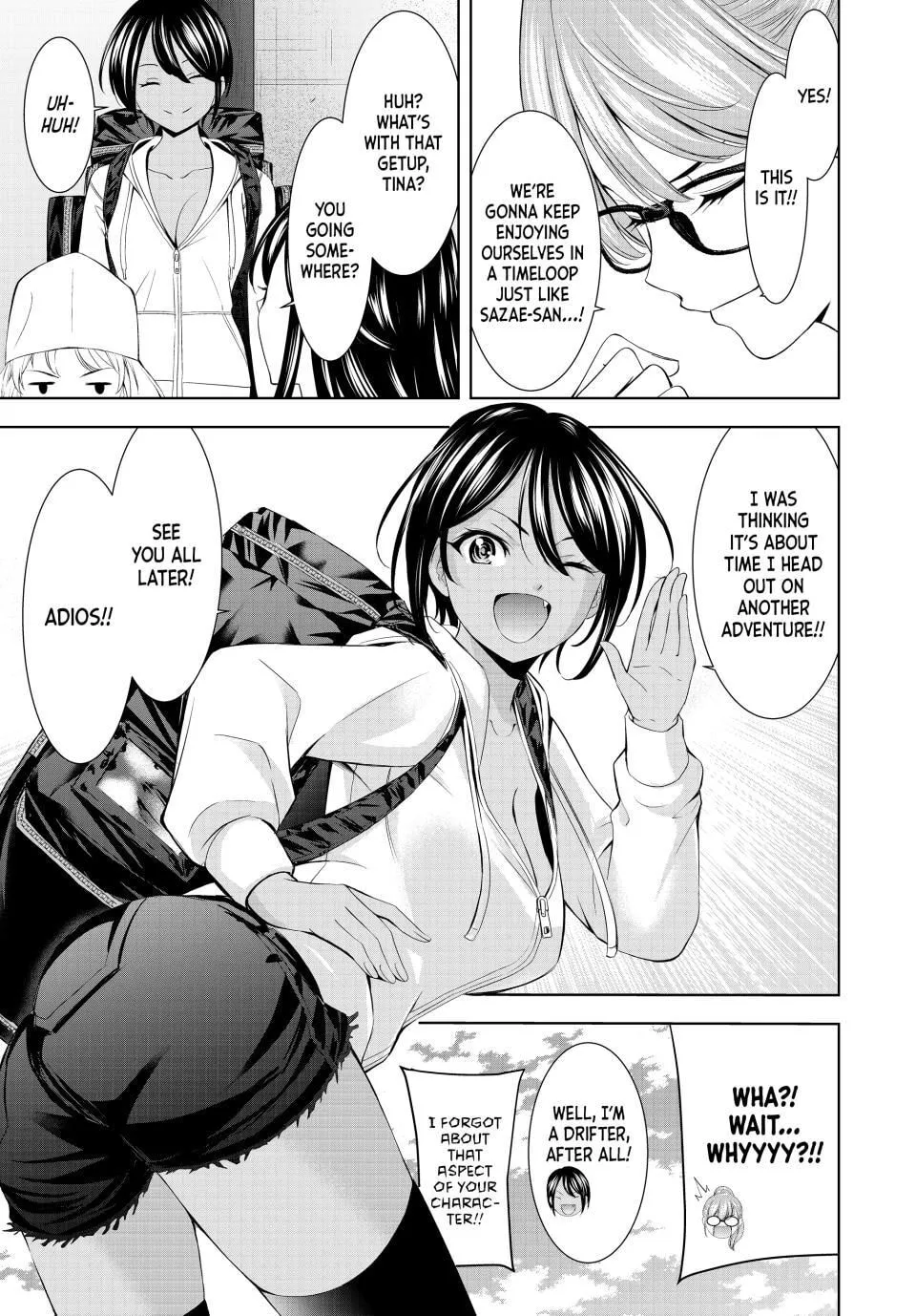 The Café Terrace and Its Goddesses Chapter 215 page 3 - 