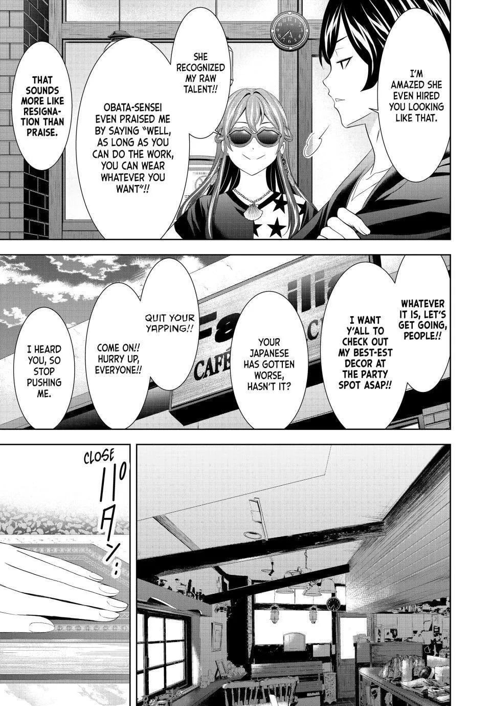The Café Terrace and Its Goddesses Chapter 216 page 11 - 
