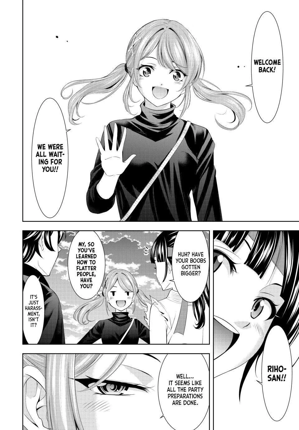 The Café Terrace and Its Goddesses Chapter 216 page 4 - 