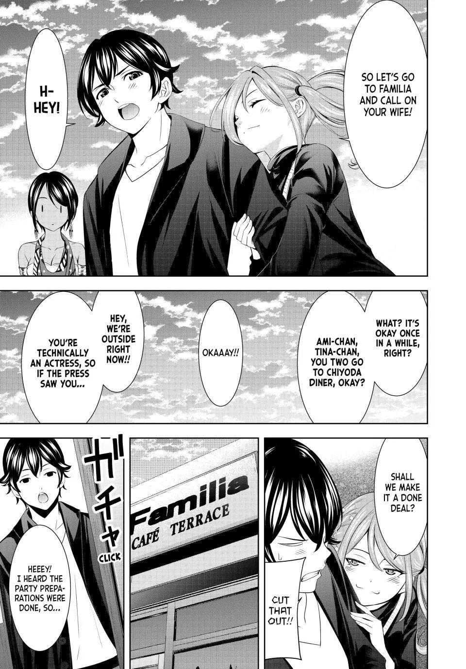 The Café Terrace and Its Goddesses Chapter 216 page 5 - 