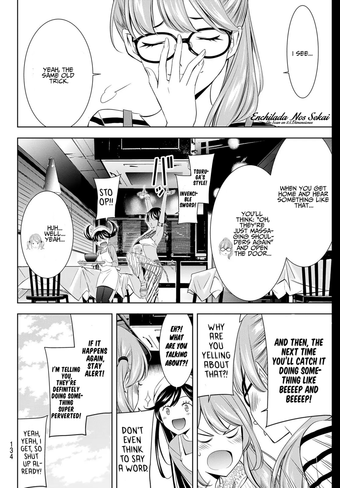 The Café Terrace and Its Goddesses Chapter 217.5 page 5 - 