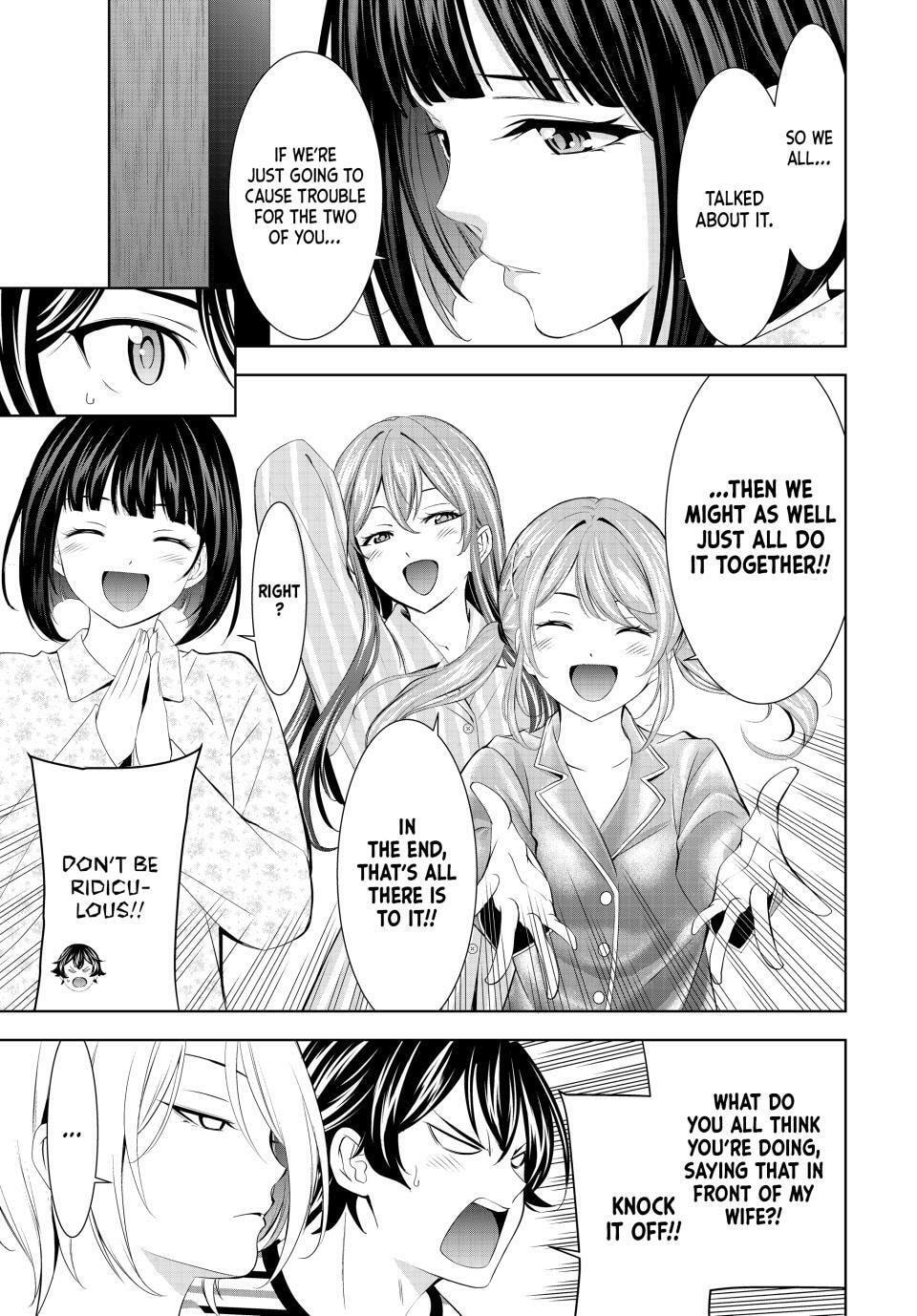 The Café Terrace and Its Goddesses Chapter 217 page 18 - 