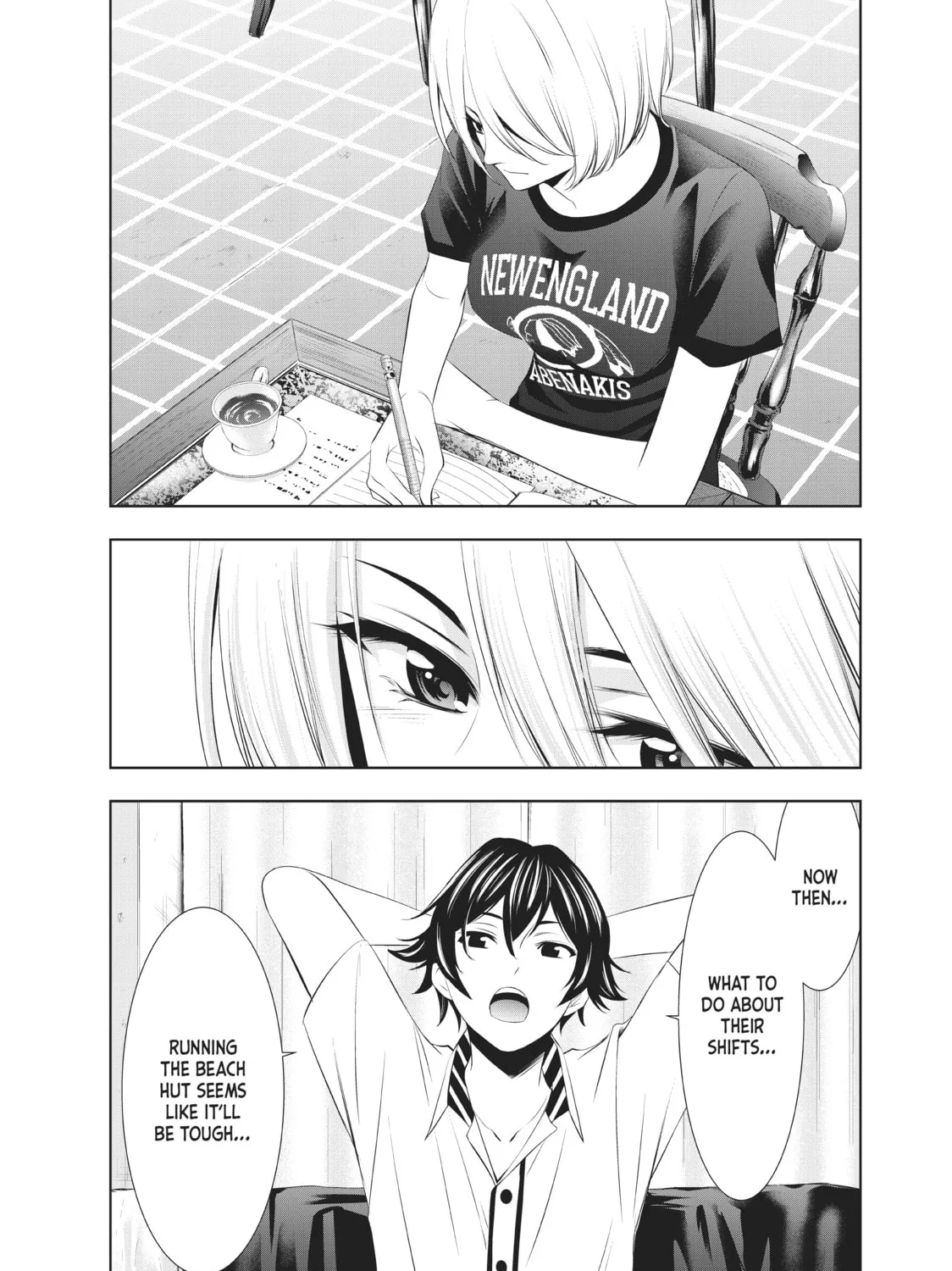 The Café Terrace and Its Goddesses Chapter 22 page 33 - 