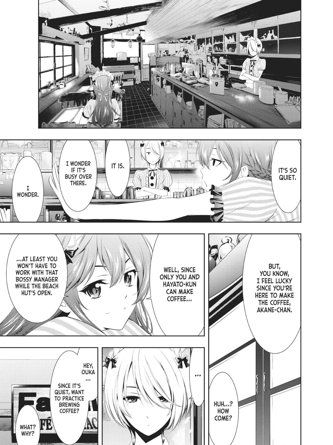 The Café Terrace and Its Goddesses Chapter 24 page 9 - 