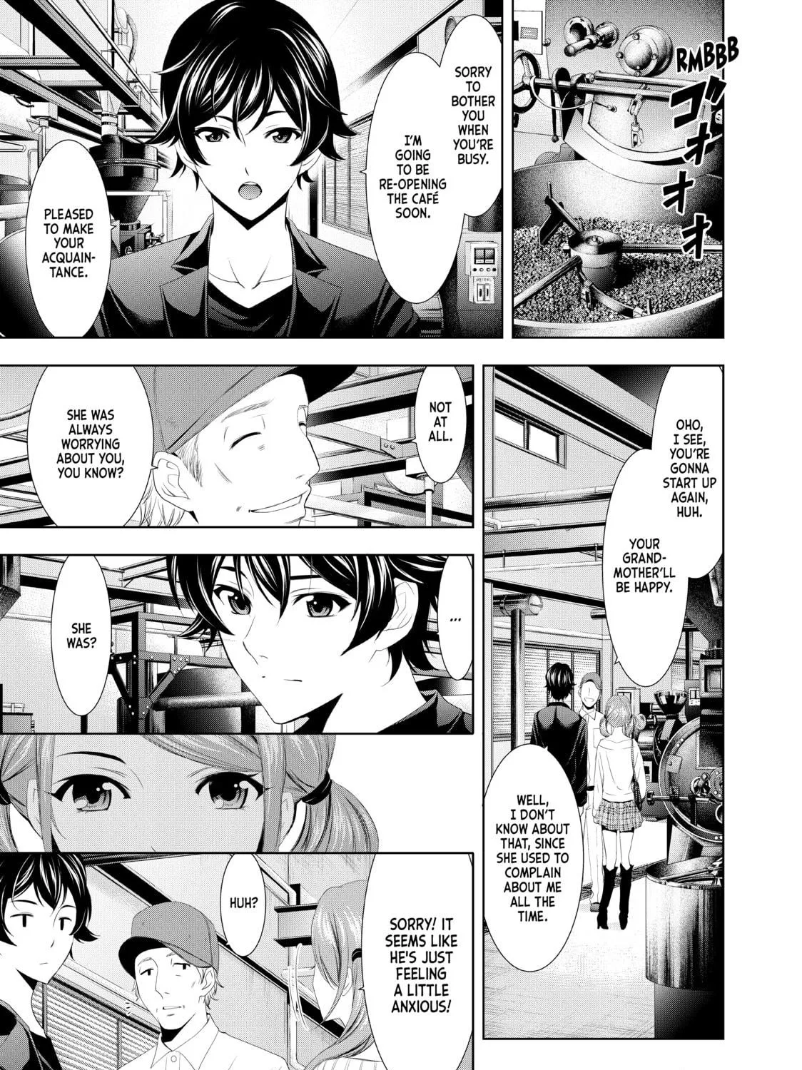 The Café Terrace and Its Goddesses Chapter 4 page 9 - 
