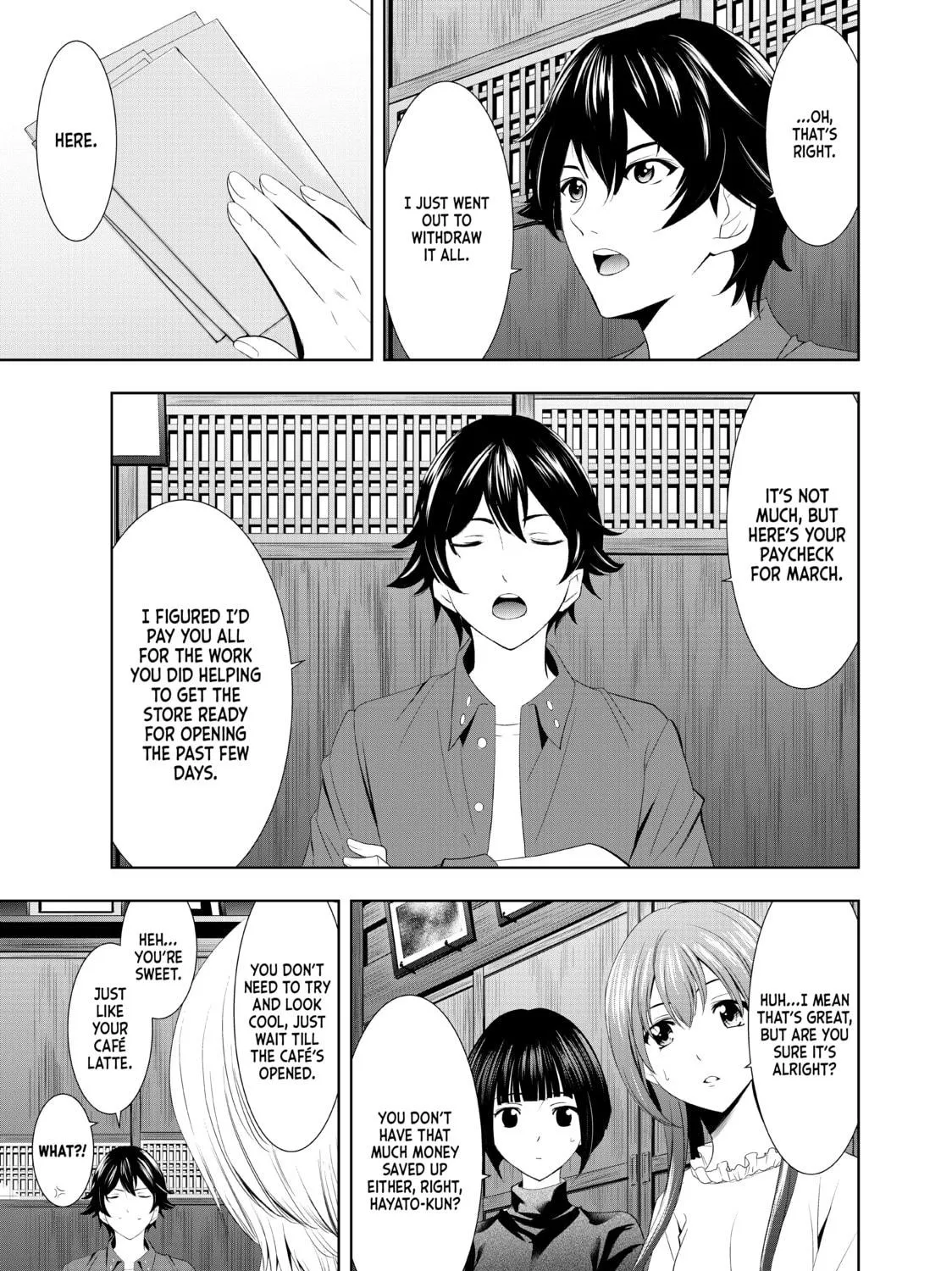 The Café Terrace and Its Goddesses Chapter 6 page 9 - 