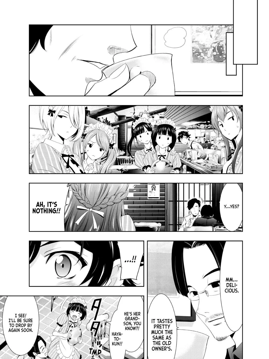 The Café Terrace and Its Goddesses Chapter 7 page 11 - 