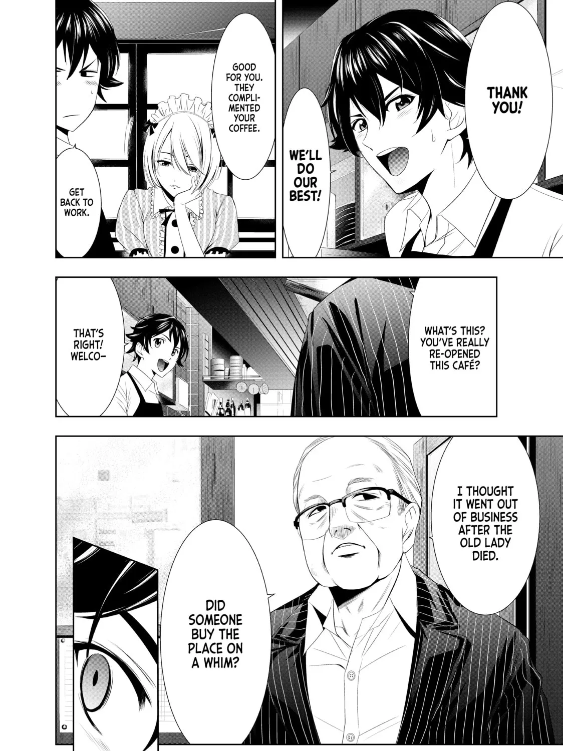 The Café Terrace and Its Goddesses Chapter 7 page 13 - 