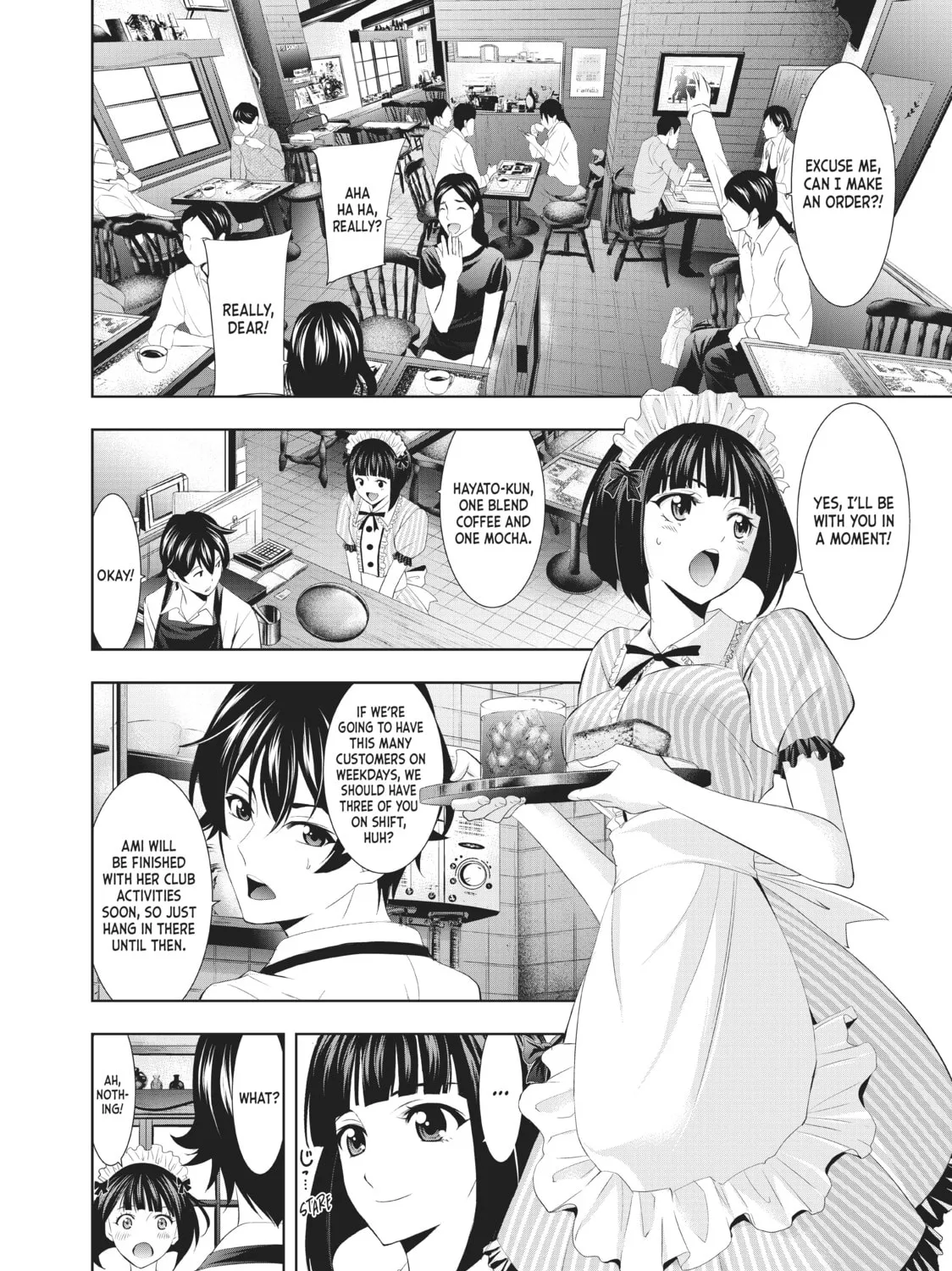The Café Terrace and Its Goddesses Chapter 8 page 3 - 