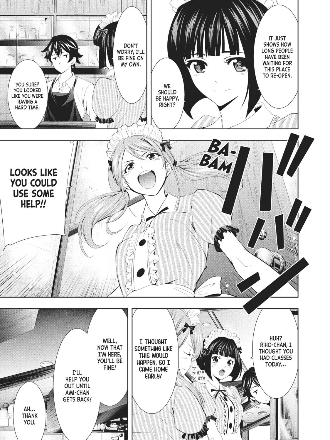 The Café Terrace and Its Goddesses Chapter 8 page 5 - 
