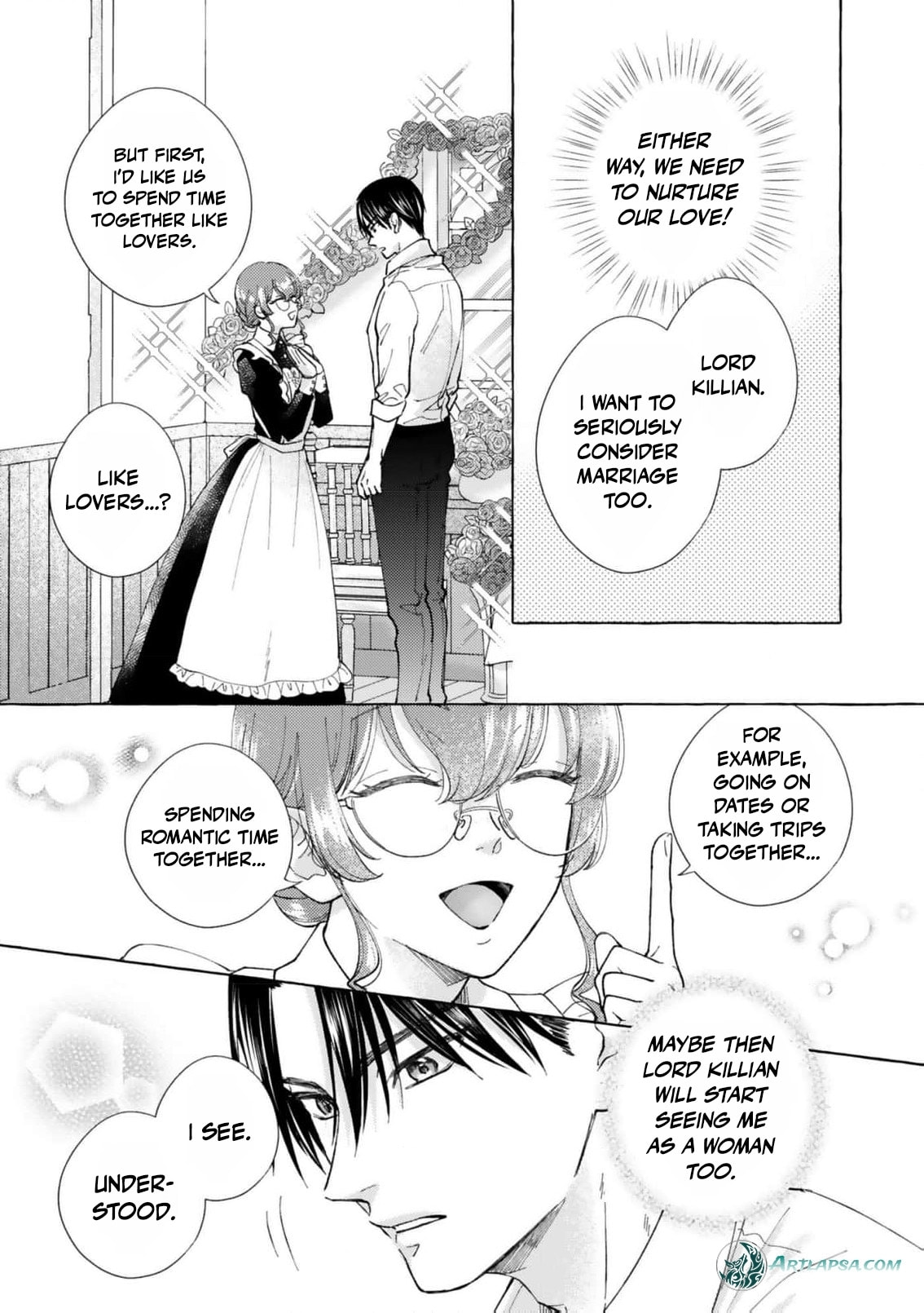 The Clumsy Marquis's Love Rekindled, My Beloved Fiancé Has Forgotten Me,  but I will Never Give Up Chapter 7 page 17 - 