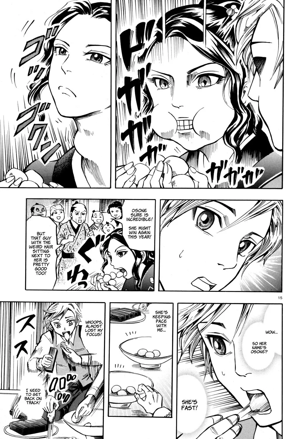 The Competitive Eater Who Leapt Through Time Chapter 0 page 15 - 