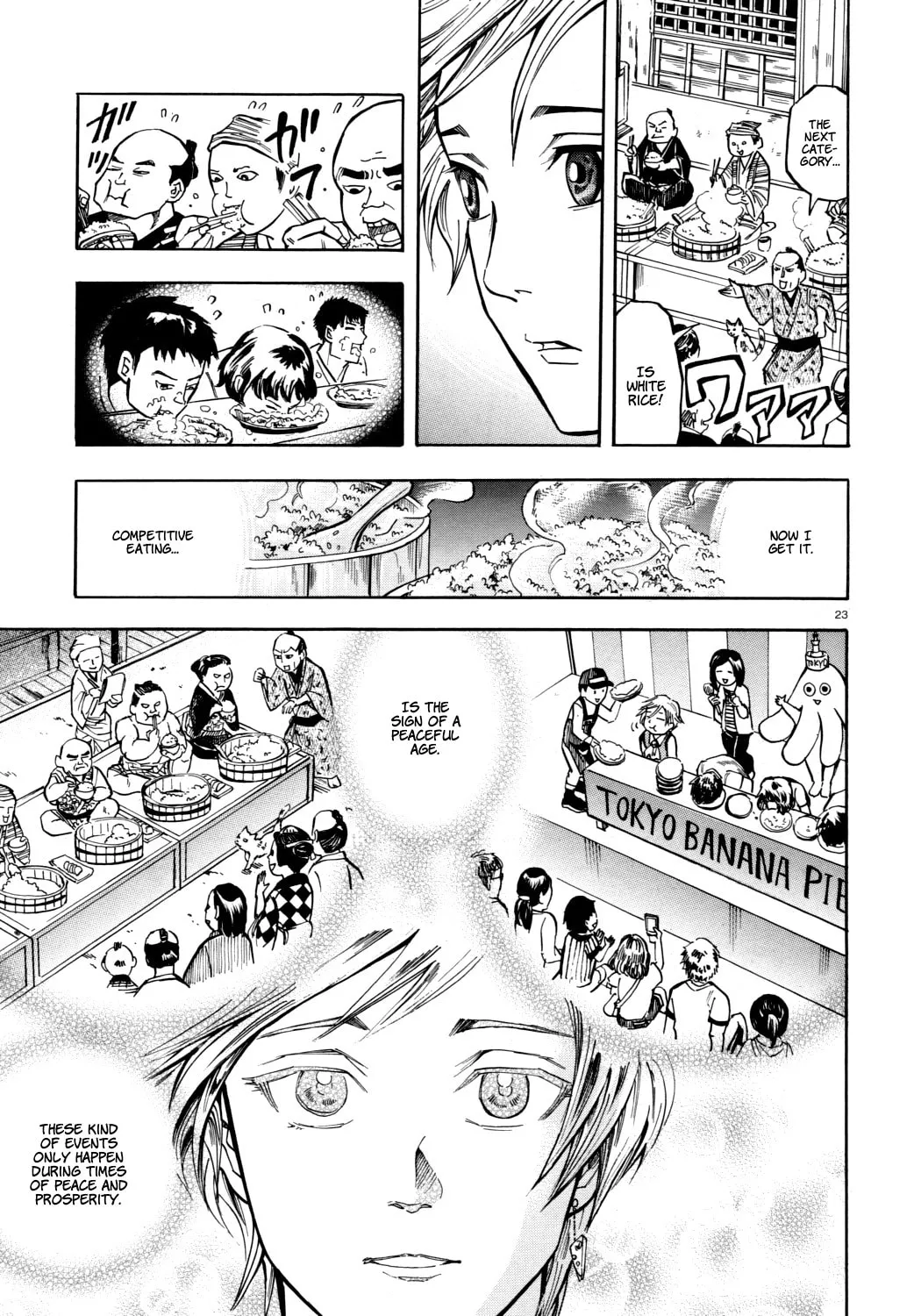The Competitive Eater Who Leapt Through Time Chapter 0 page 23 - 