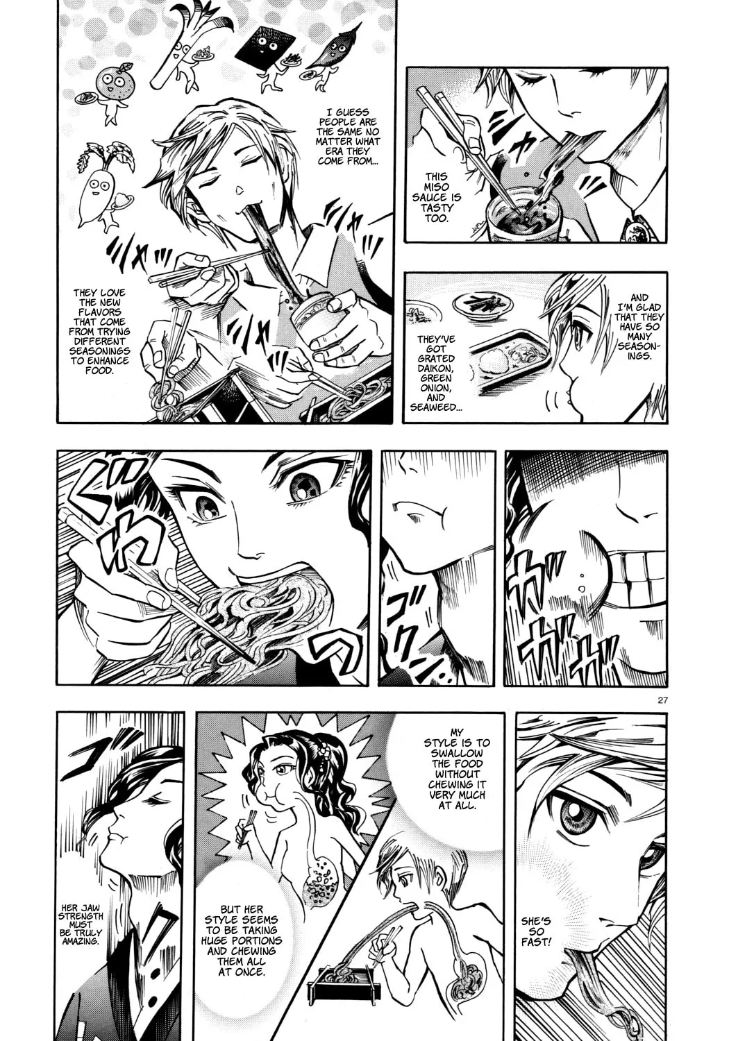 The Competitive Eater Who Leapt Through Time Chapter 0 page 27 - 