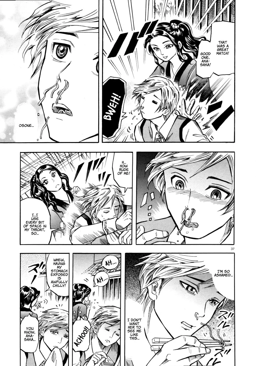 The Competitive Eater Who Leapt Through Time Chapter 0 page 37 - 