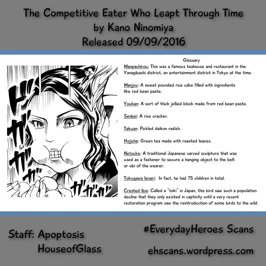 The Competitive Eater Who Leapt Through Time Chapter 0 page 39 - 
