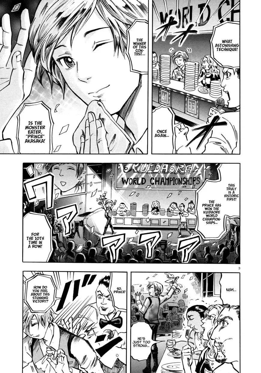 The Competitive Eater Who Leapt Through Time Chapter 1 page 3 - 