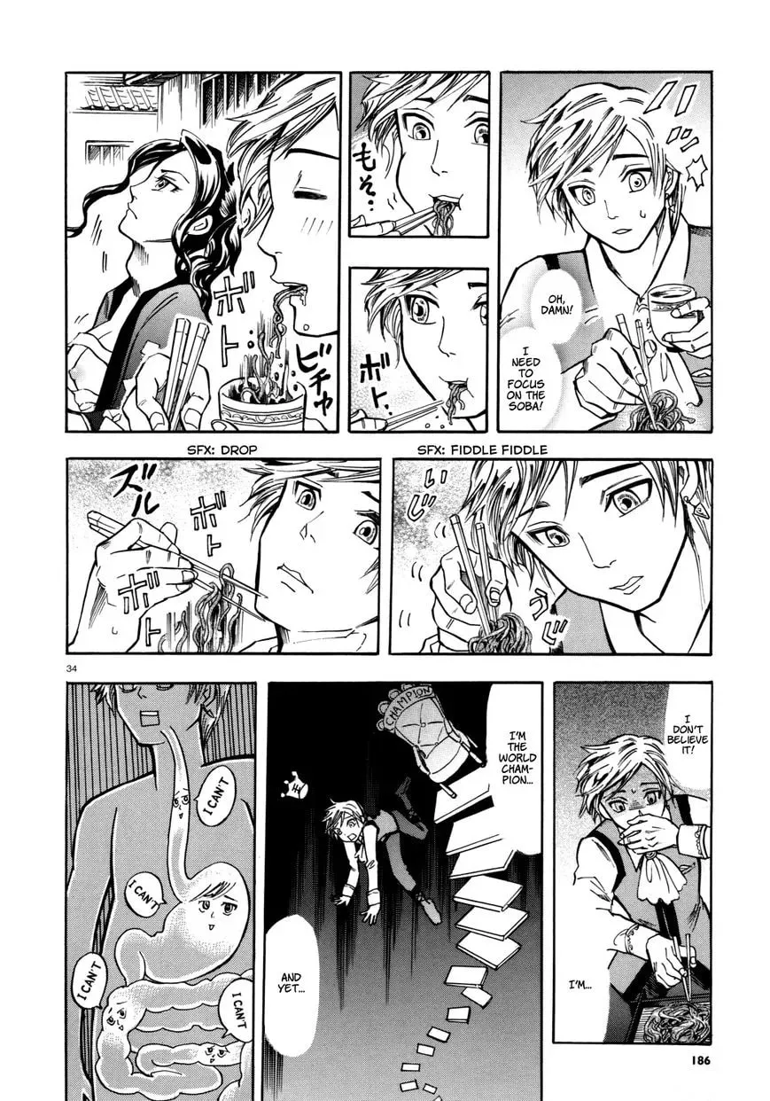 The Competitive Eater Who Leapt Through Time Chapter 1 page 34 - 