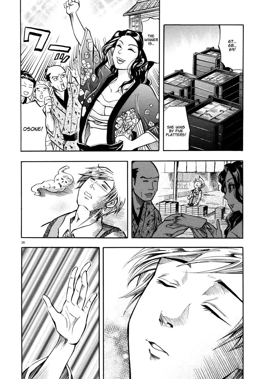 The Competitive Eater Who Leapt Through Time Chapter 1 page 36 - 