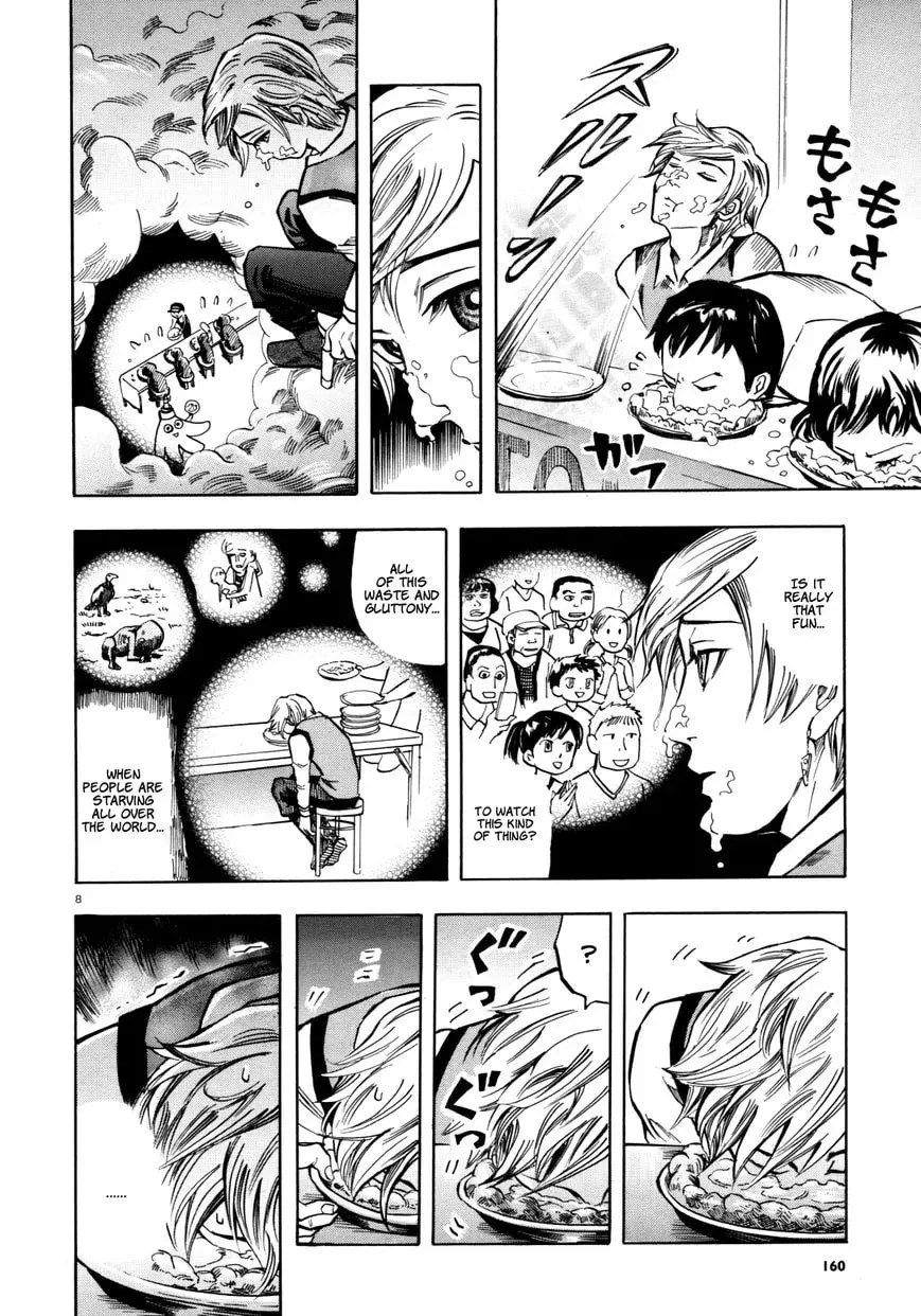 The Competitive Eater Who Leapt Through Time Chapter 1 page 8 - 