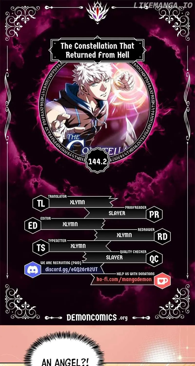 The Constellation That Returned From Hell Chapter 144.2 page 1 - 
