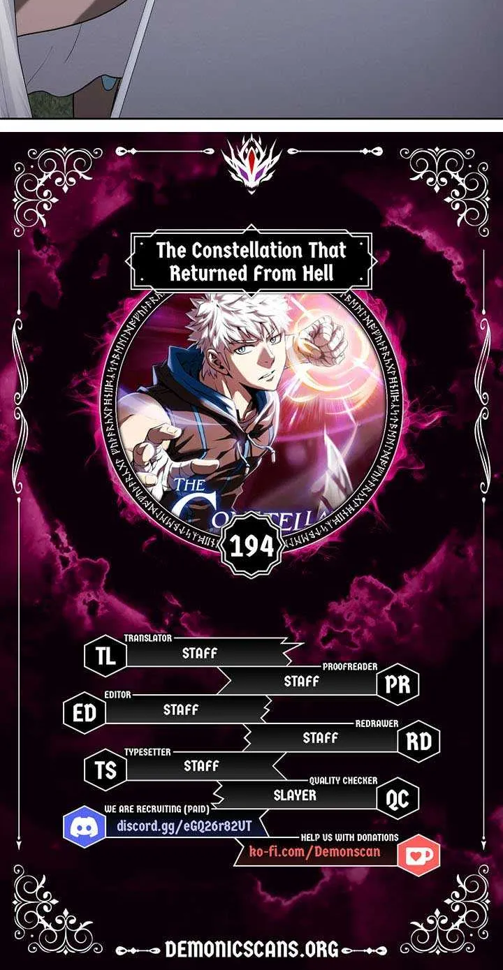 The Constellation That Returned From Hell Chapter 194 page 8 - 