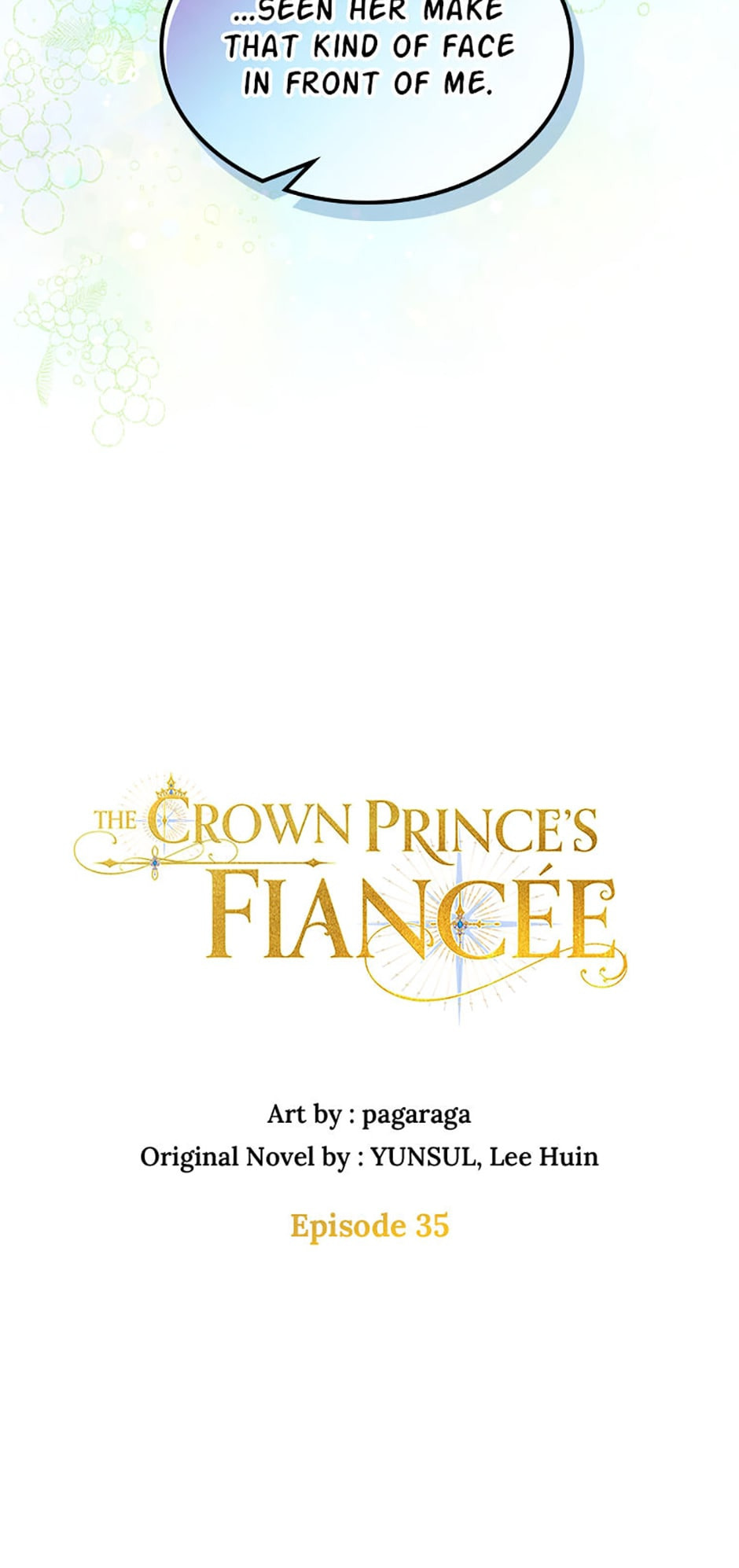 The Crown Prince's Fiancée Chapter 35 page 12 - 