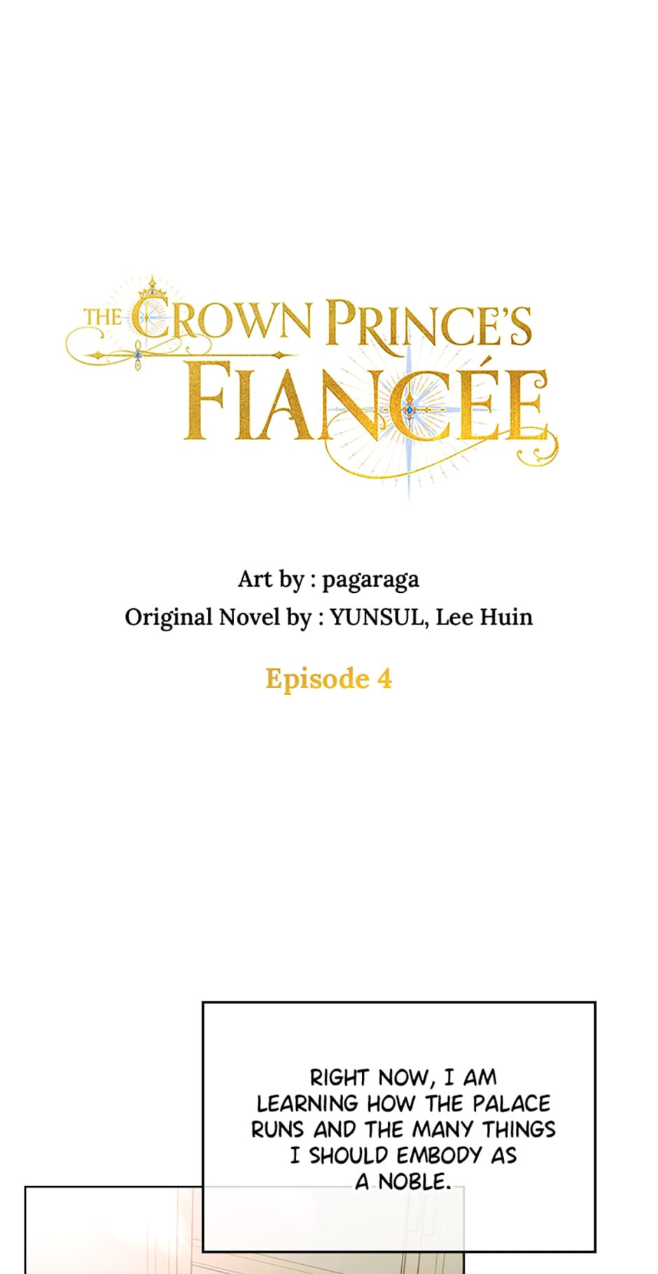 The Crown Prince's Fiancée Chapter 4 page 1 - 