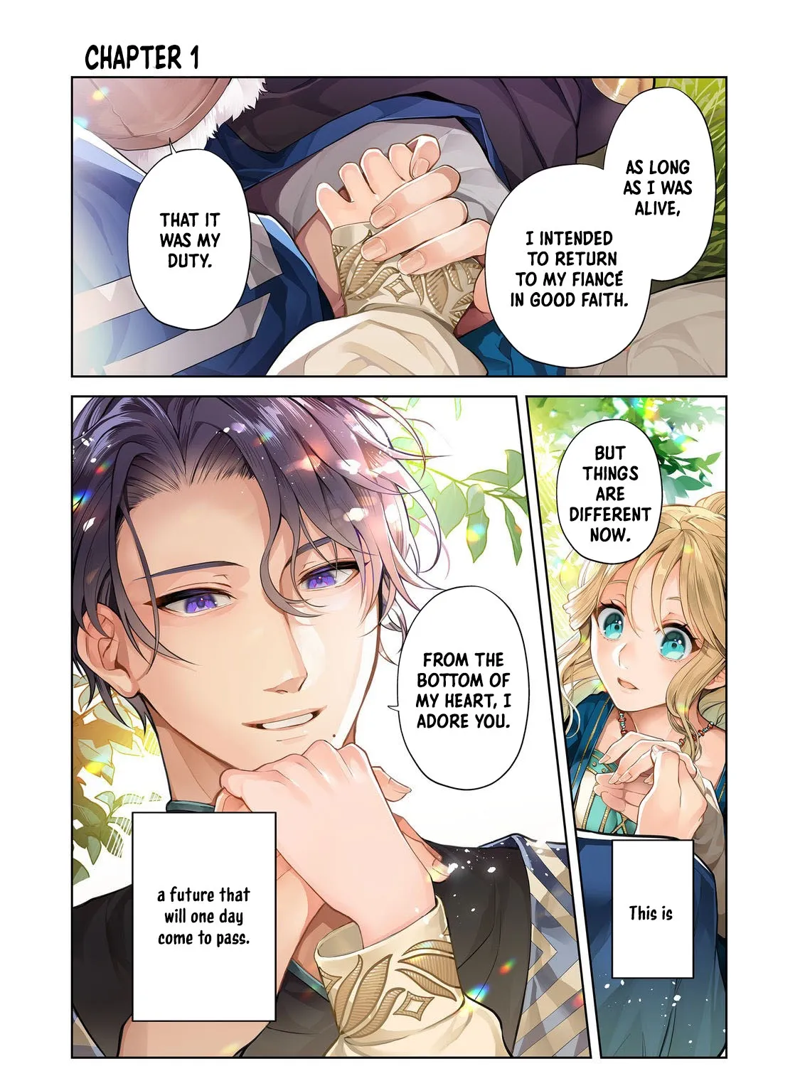 The Cursed Princess Wants to Study Magical Plants Chapter 1 page 2 - 
