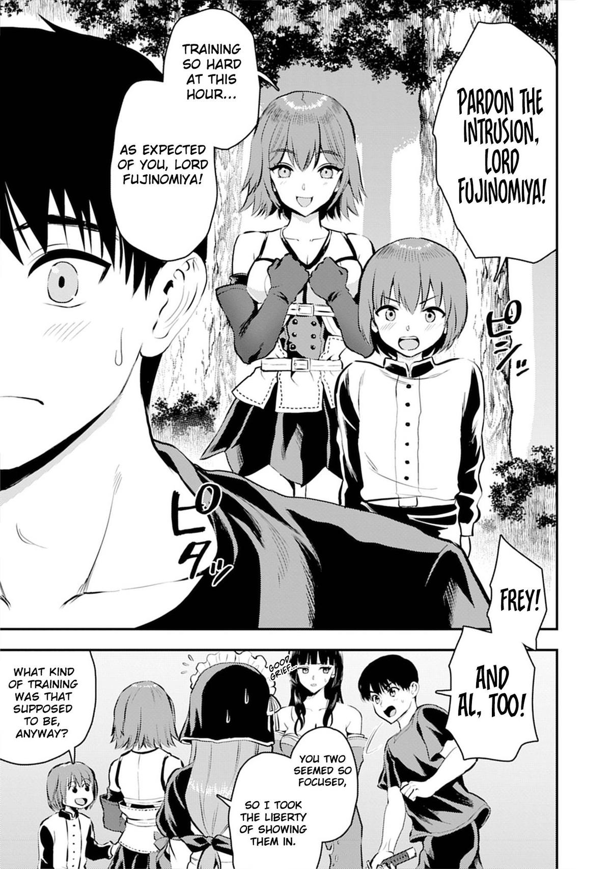 The Cursed Sword Master's Harem Life - By the Sword, For the Sword Chapter 35 page 12 - 
