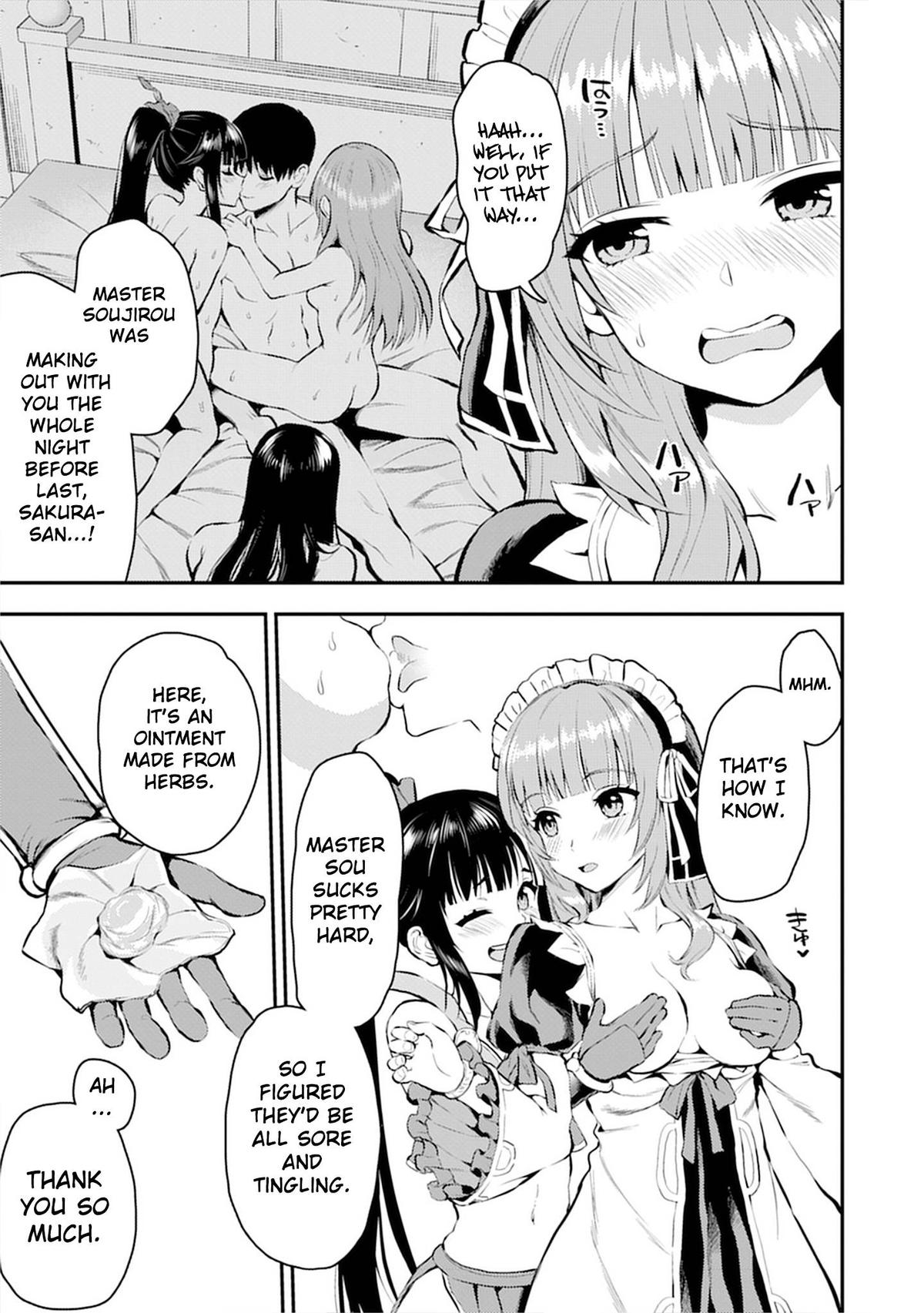 The Cursed Sword Master's Harem Life - By the Sword, For the Sword Chapter 35 page 6 - 