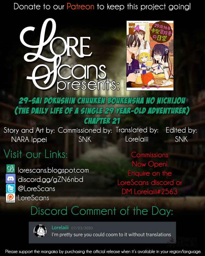 The Daily Life of a Single 29-Year-Old Adventurer Chapter 21 page 59 - 