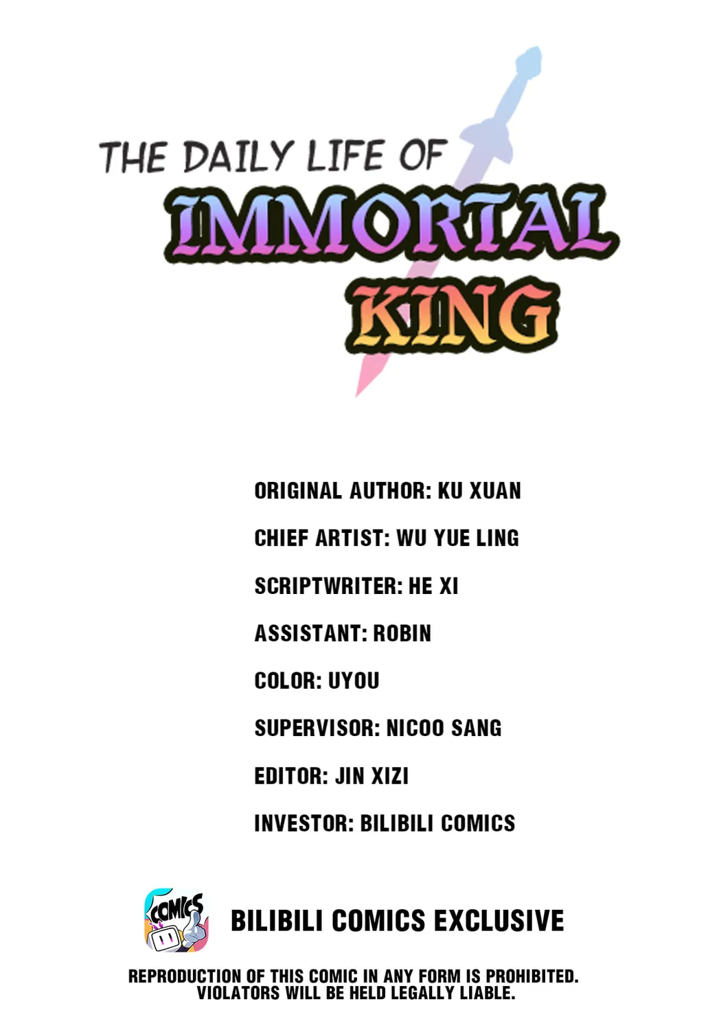 The Daily Life of Immortal King (Colored) Chapter 102 page 1 - 