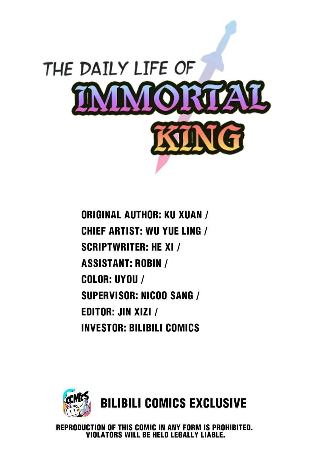 The Daily Life of Immortal King (Colored) Chapter 115 page 1 - 