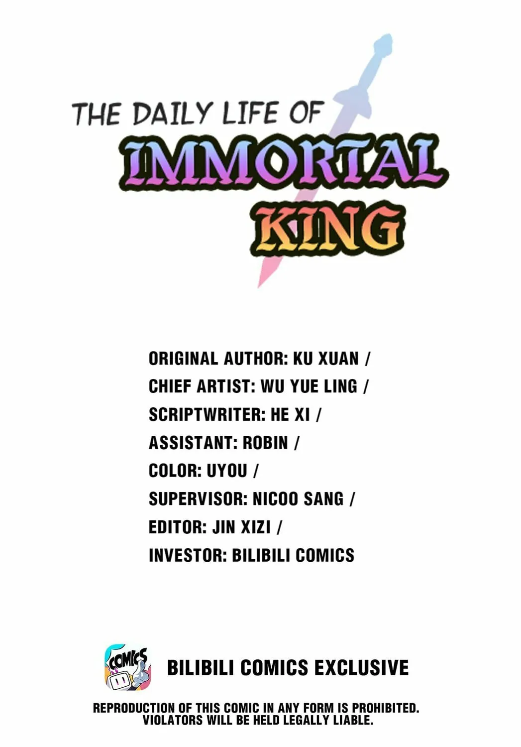 The Daily Life of Immortal King (Colored) Chapter 116 page 1 - 