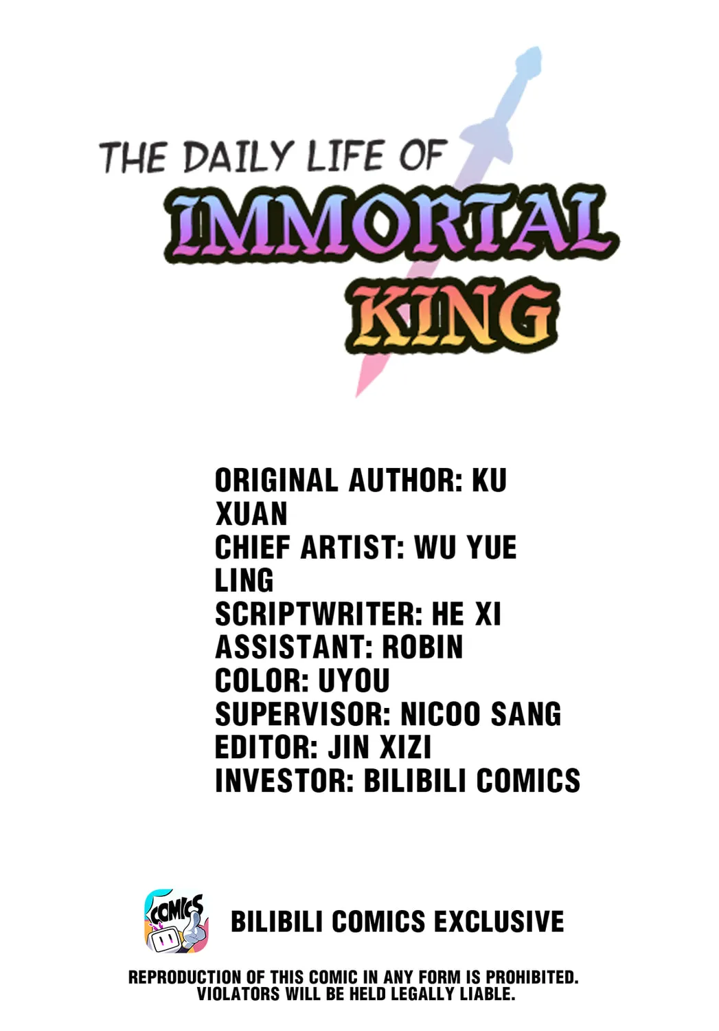 The Daily Life of Immortal King (Colored) Chapter 118 page 1 - 
