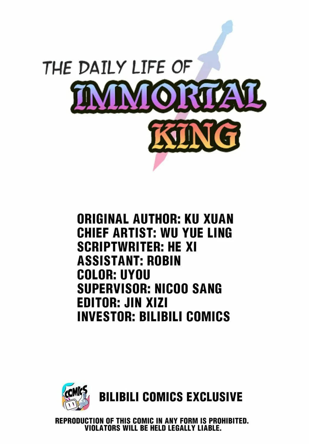 The Daily Life of Immortal King (Colored) Chapter 119 page 1 - 