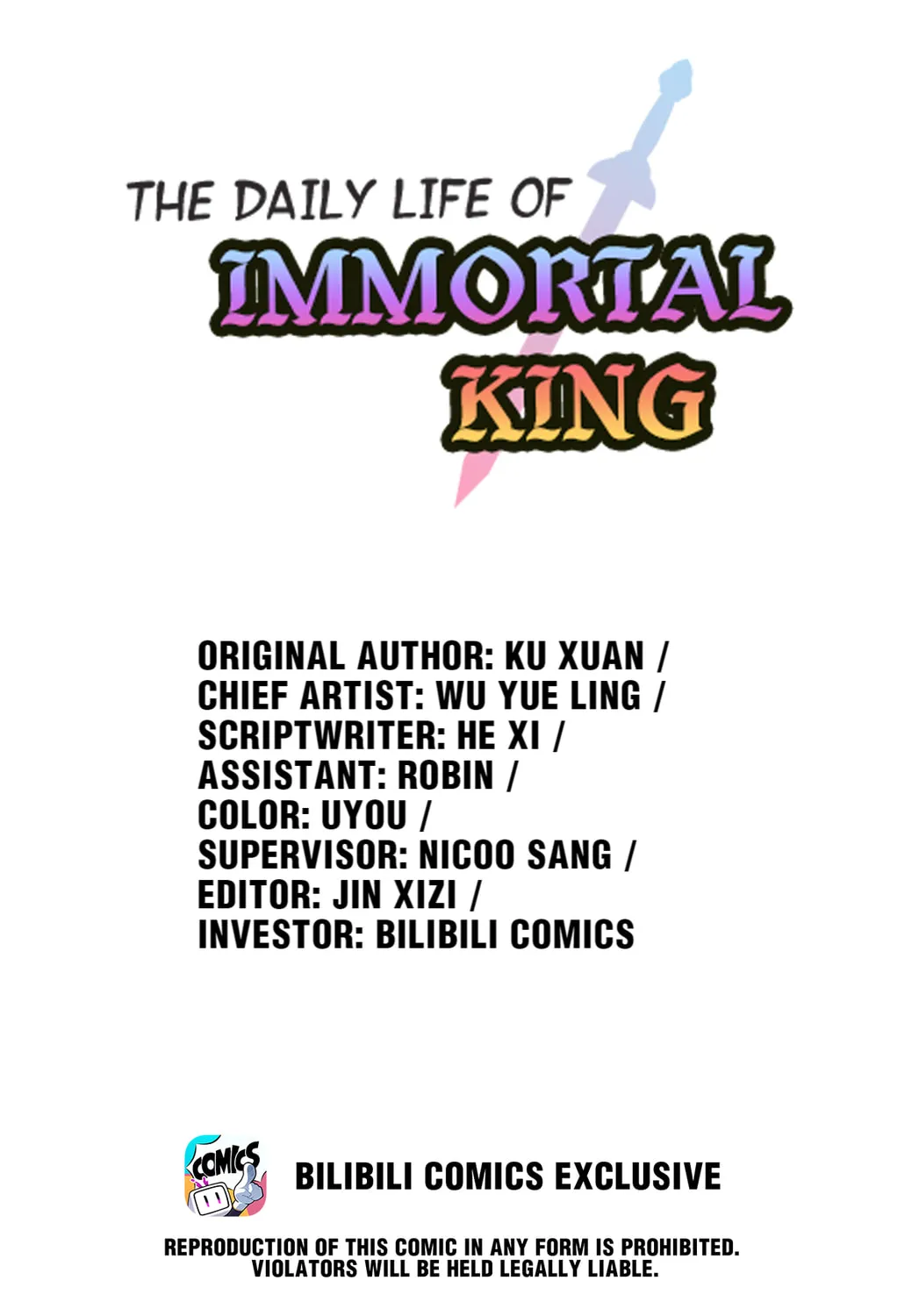The Daily Life of Immortal King (Colored) Chapter 121 page 1 - 