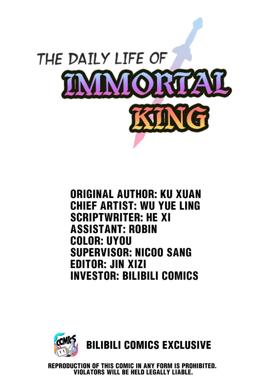 The Daily Life of Immortal King (Colored) Chapter 125 page 1 - 