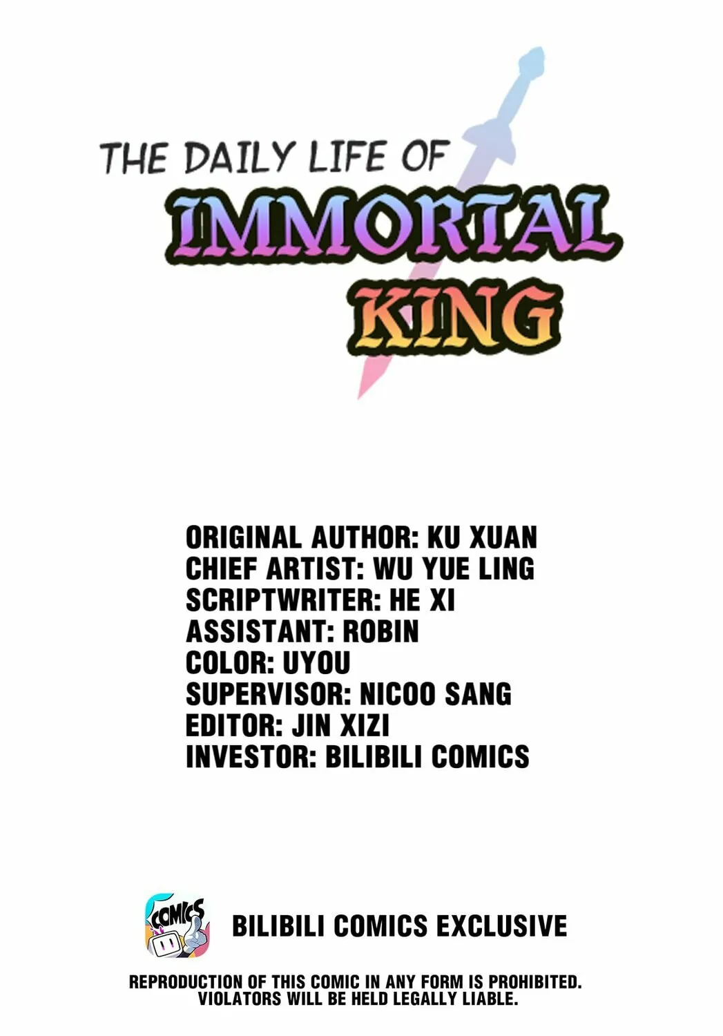 The Daily Life of Immortal King (Colored) Chapter 126 page 1 - 