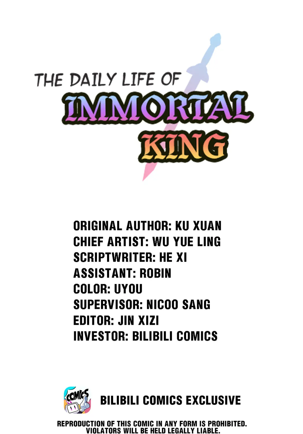 The Daily Life of Immortal King (Colored) Chapter 127 page 1 - 