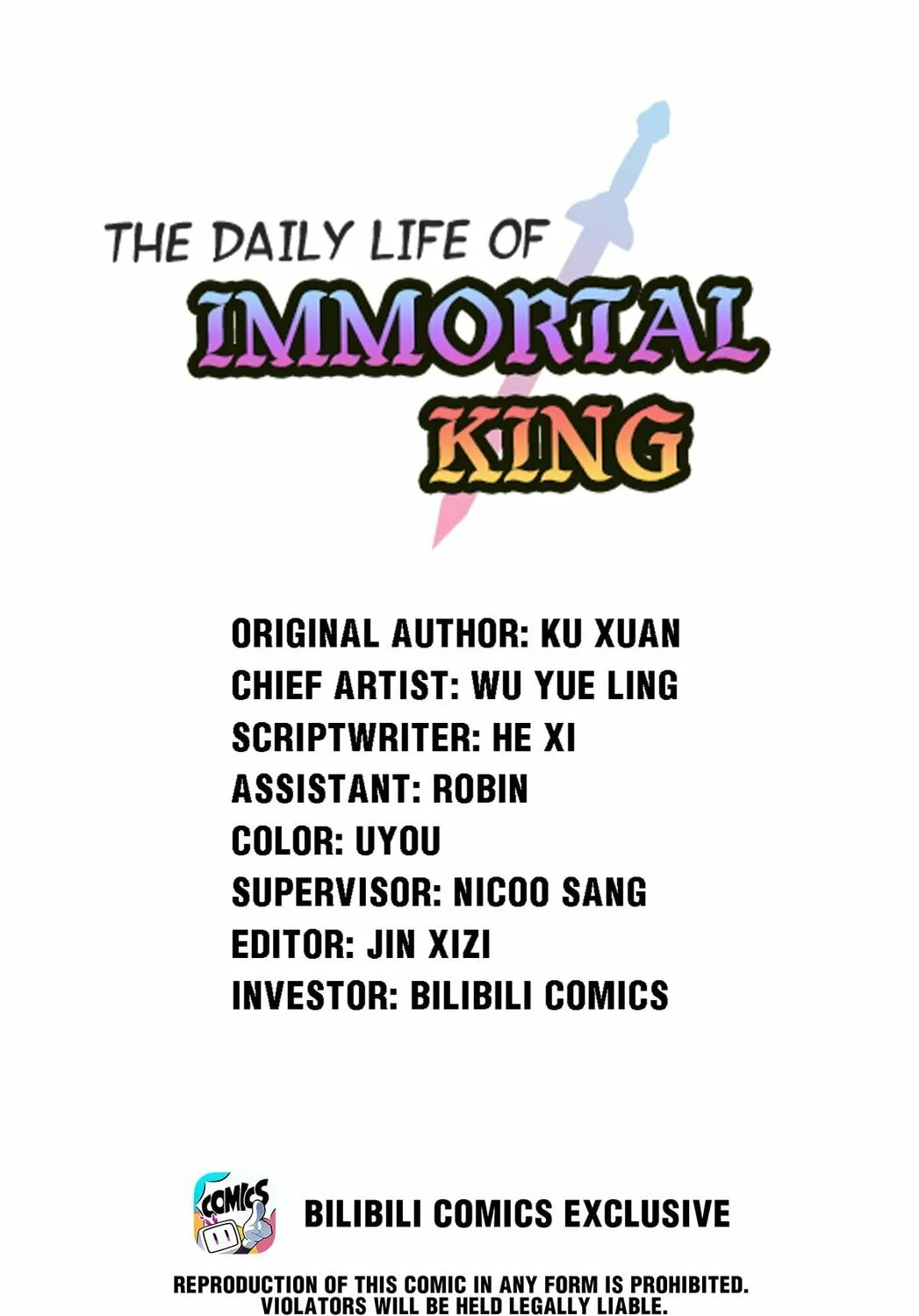 The Daily Life of Immortal King (Colored) Chapter 128 page 3 - 