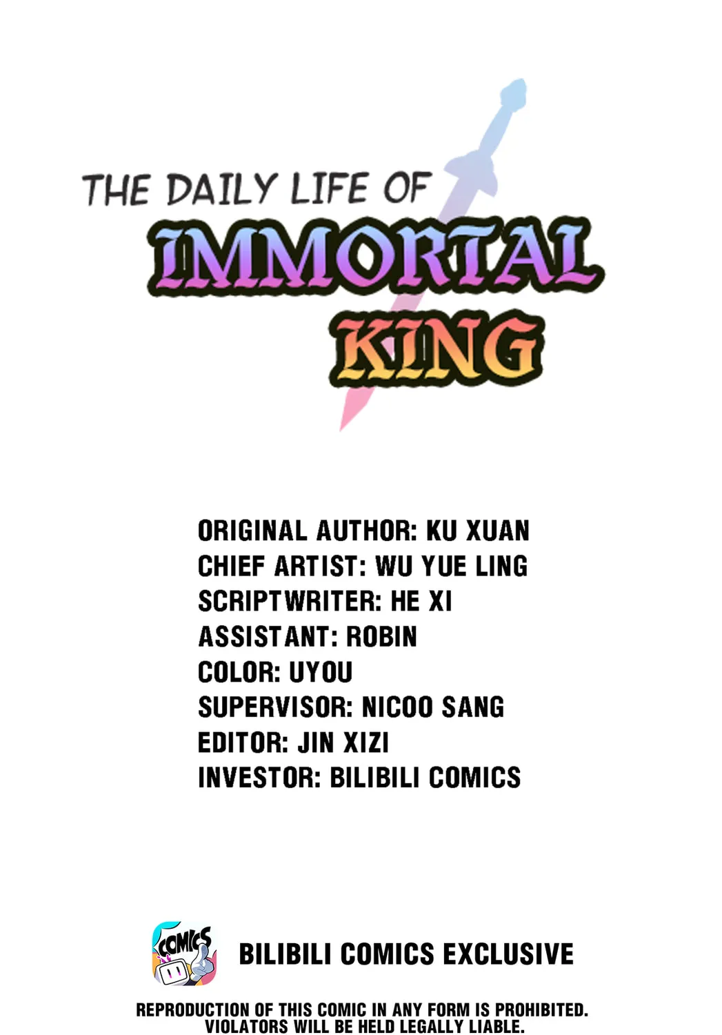 The Daily Life of Immortal King (Colored) Chapter 129 page 1 - 