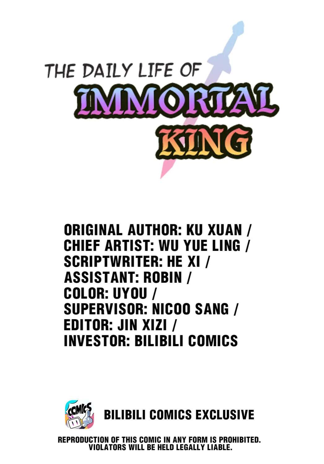 The Daily Life of Immortal King (Colored) Chapter 131 page 1 - 