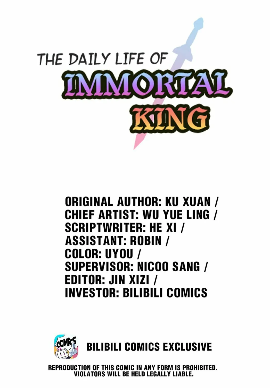 The Daily Life of Immortal King (Colored) Chapter 132 page 1 - 