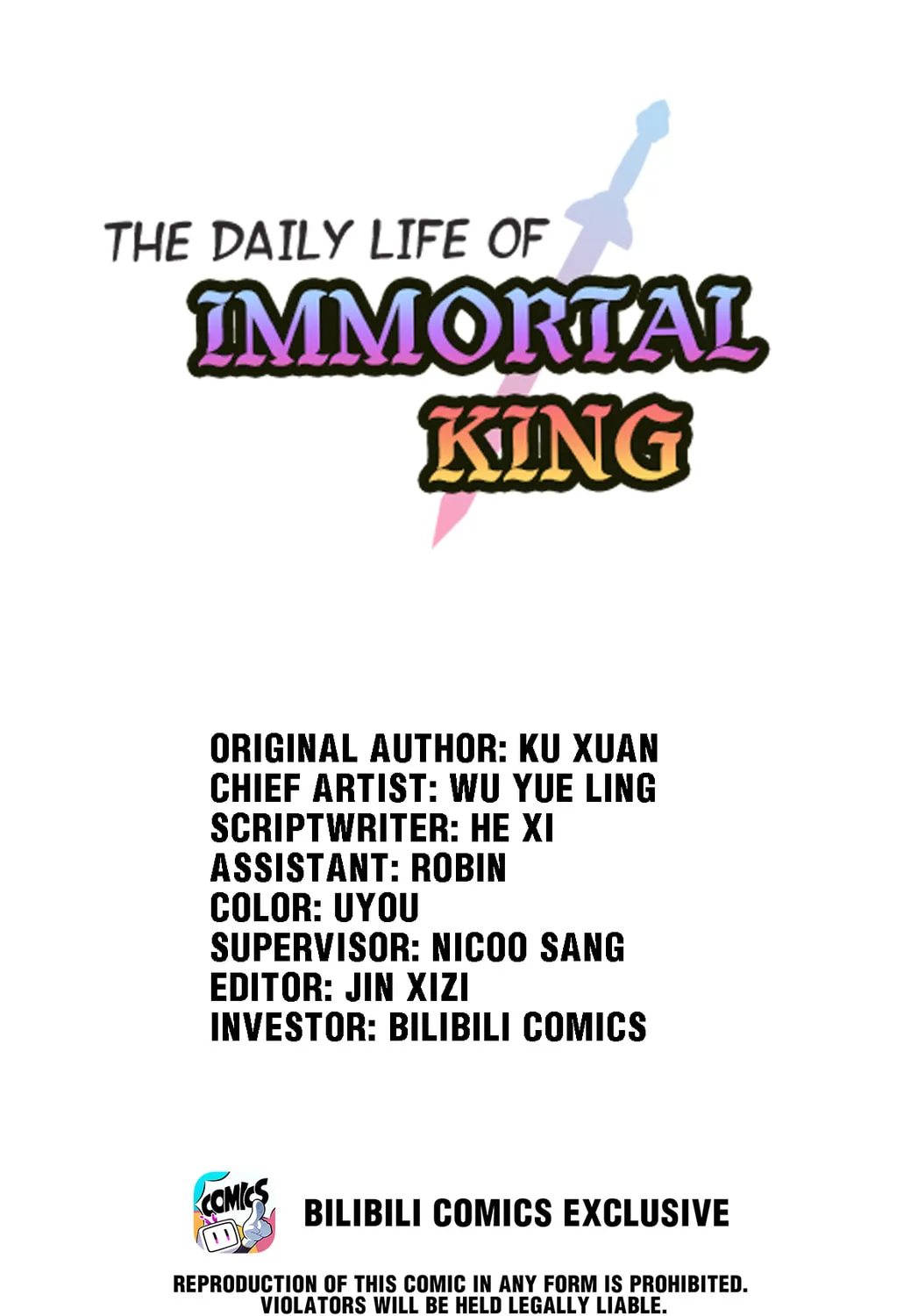 The Daily Life of Immortal King (Colored) Chapter 138 page 1 - 