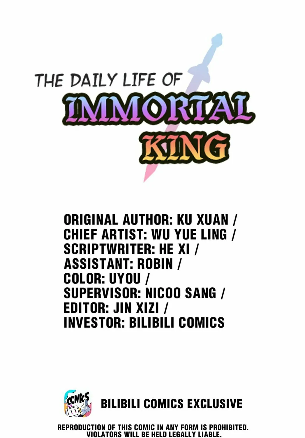 The Daily Life of Immortal King (Colored) Chapter 139 page 1 - 