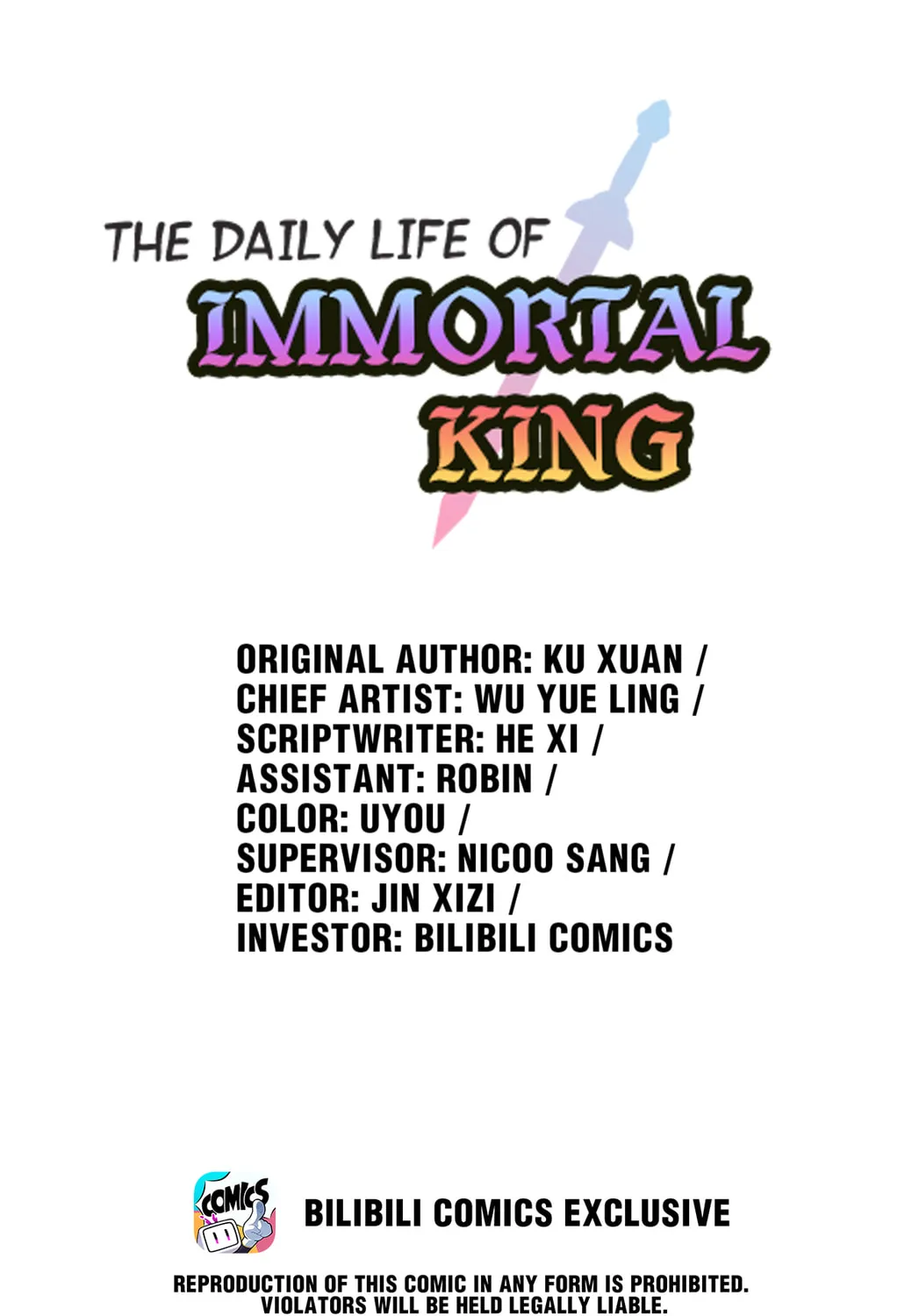 The Daily Life of Immortal King (Colored) Chapter 140 page 1 - 